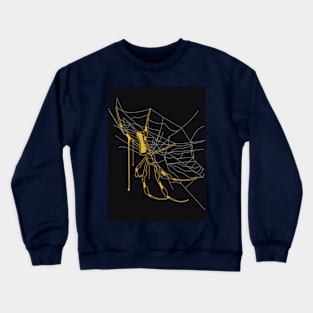 Gold Spider Crewneck Sweatshirt